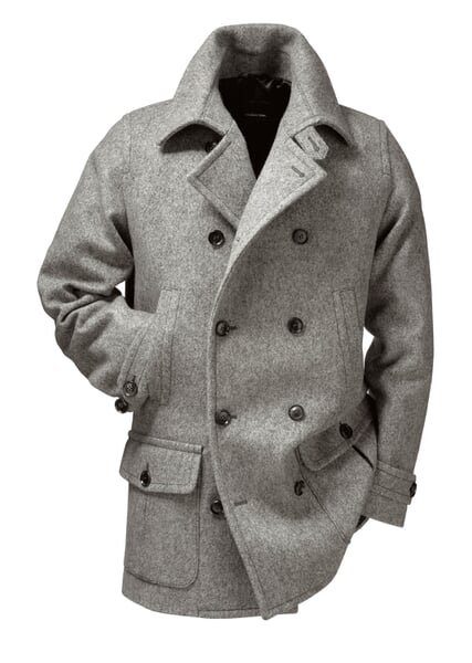 Herrenjacke Schladminger Loden Graumelange