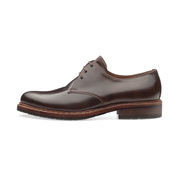 Herrenschuh Pferdeleder Dunkelbraun
