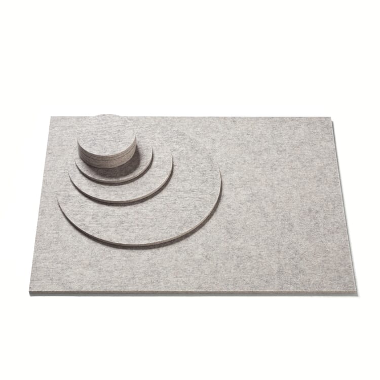 Coaster felt, Ø 16 cm