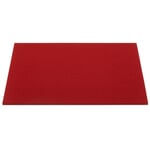 Felt placemat Red