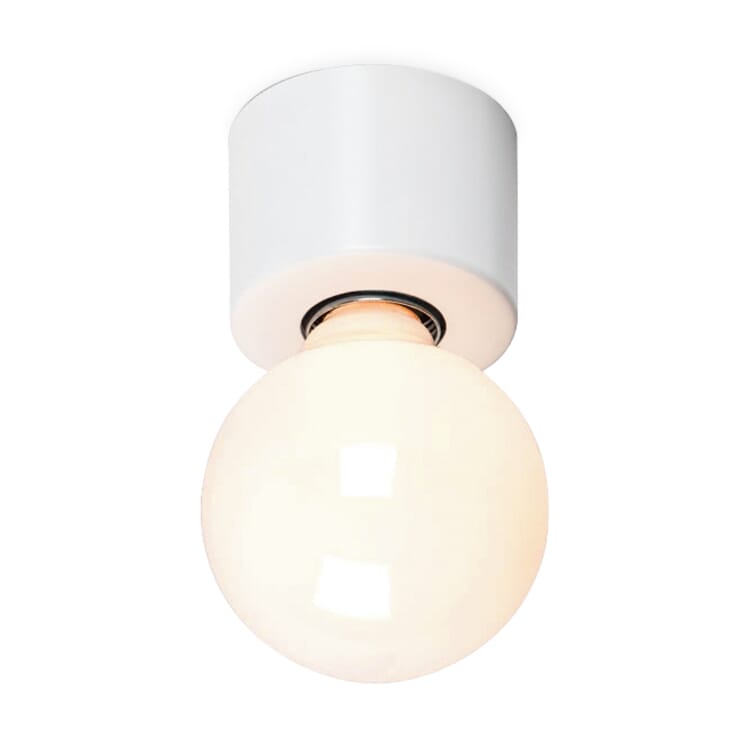 Wall and ceiling lamp stewpot, Traffic white RAL 9016