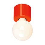 Wand- en plafondlamp Stoofpot Lichtgevend oranje RAL 2005