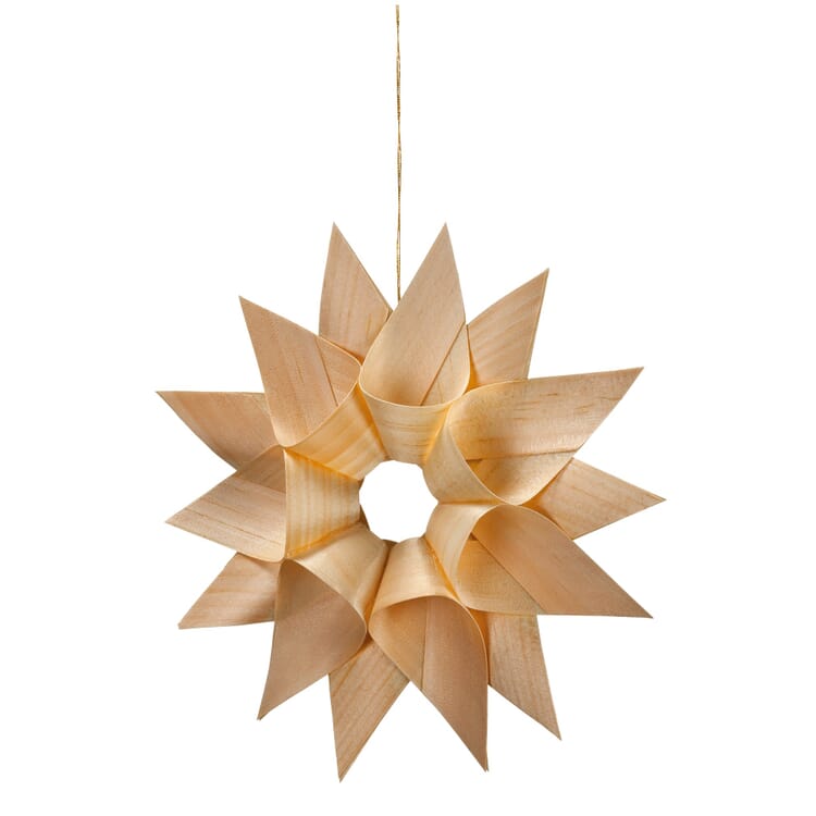 Étoile de bois