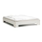 Bed belt bed white 140x200cm straps white