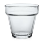 Stapelbaar serveer glas gehard glas