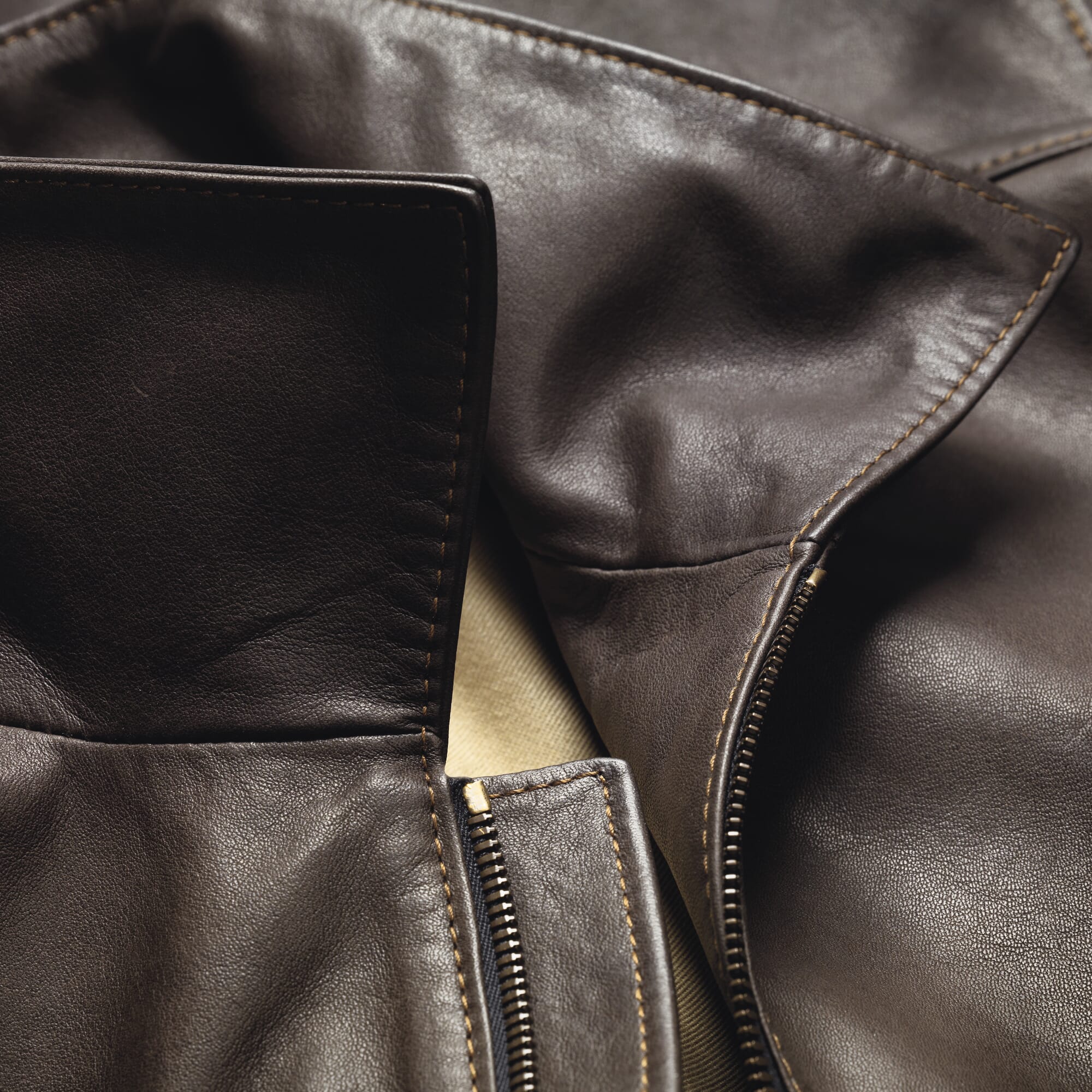 Ladies cowhide jacket, Dark Brown | Manufactum