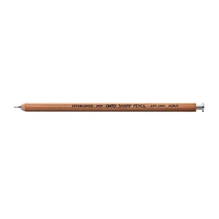 Cedar Wood Retractable Pencil, 0.5 mm Lead