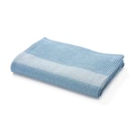 Serviette de toilette piquée gaufrée demi-lin Linge de douche