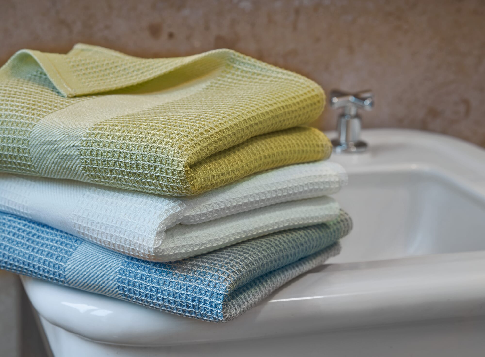 ThingStories 100% Leinen Badetuch Waffelpique Sauna Produktbild-Vorschau 14