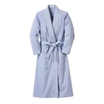 Ladies housecoat flannel Light blue