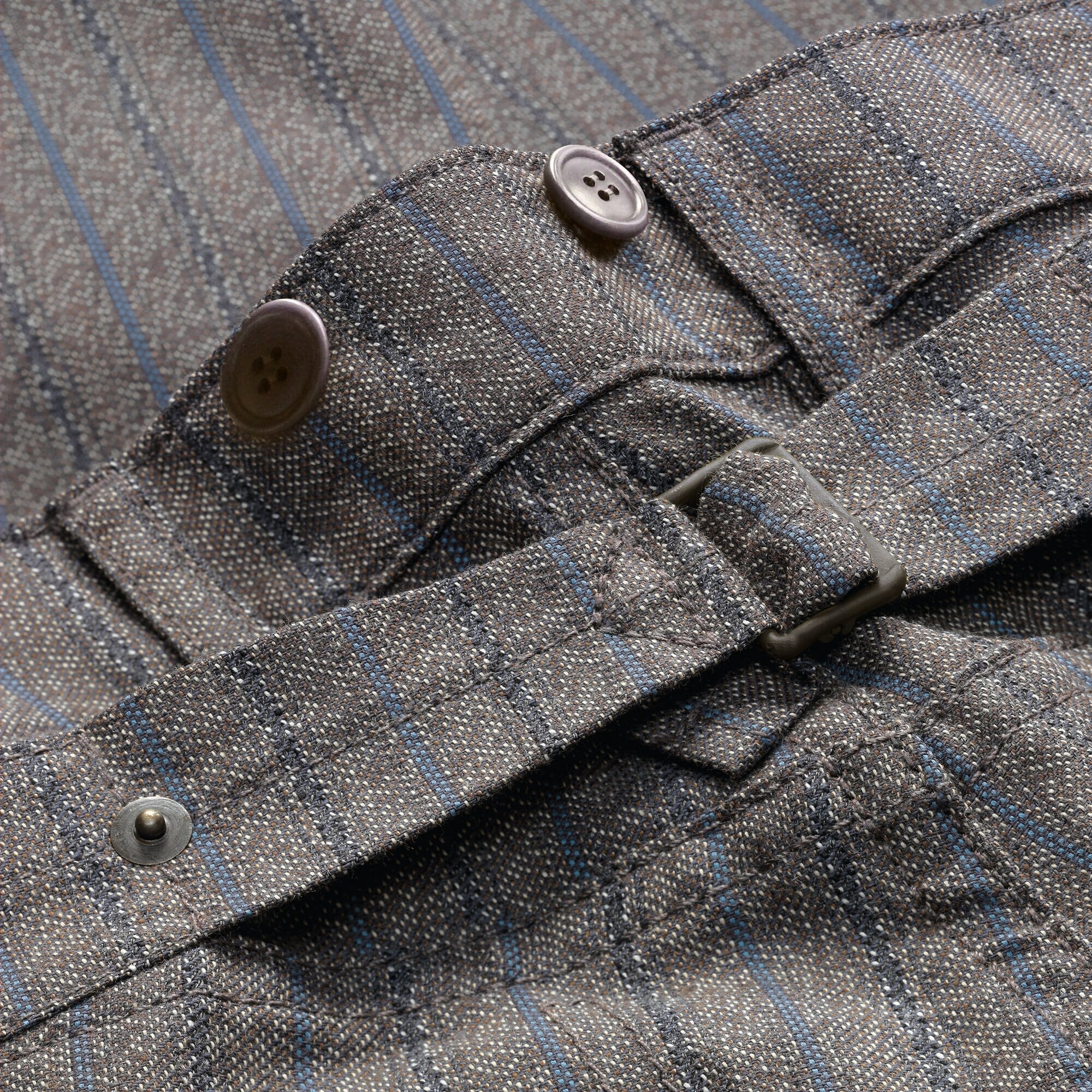 Nigel Cabourn Five Pocket Pants Olive Beige Melange Manufactum