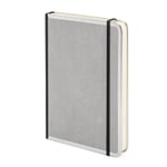 Metal Edge A5 Note Book Blank Grey