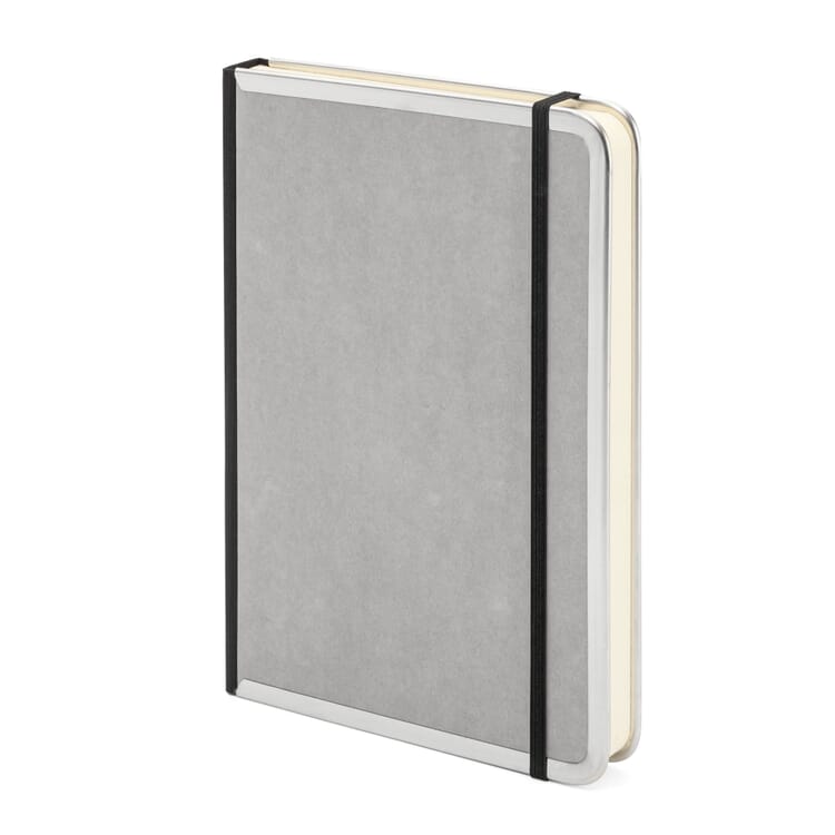 Notitieboek metalen rand A5, Blanco