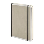 Metal Edge A5 Note Book Lined Grey