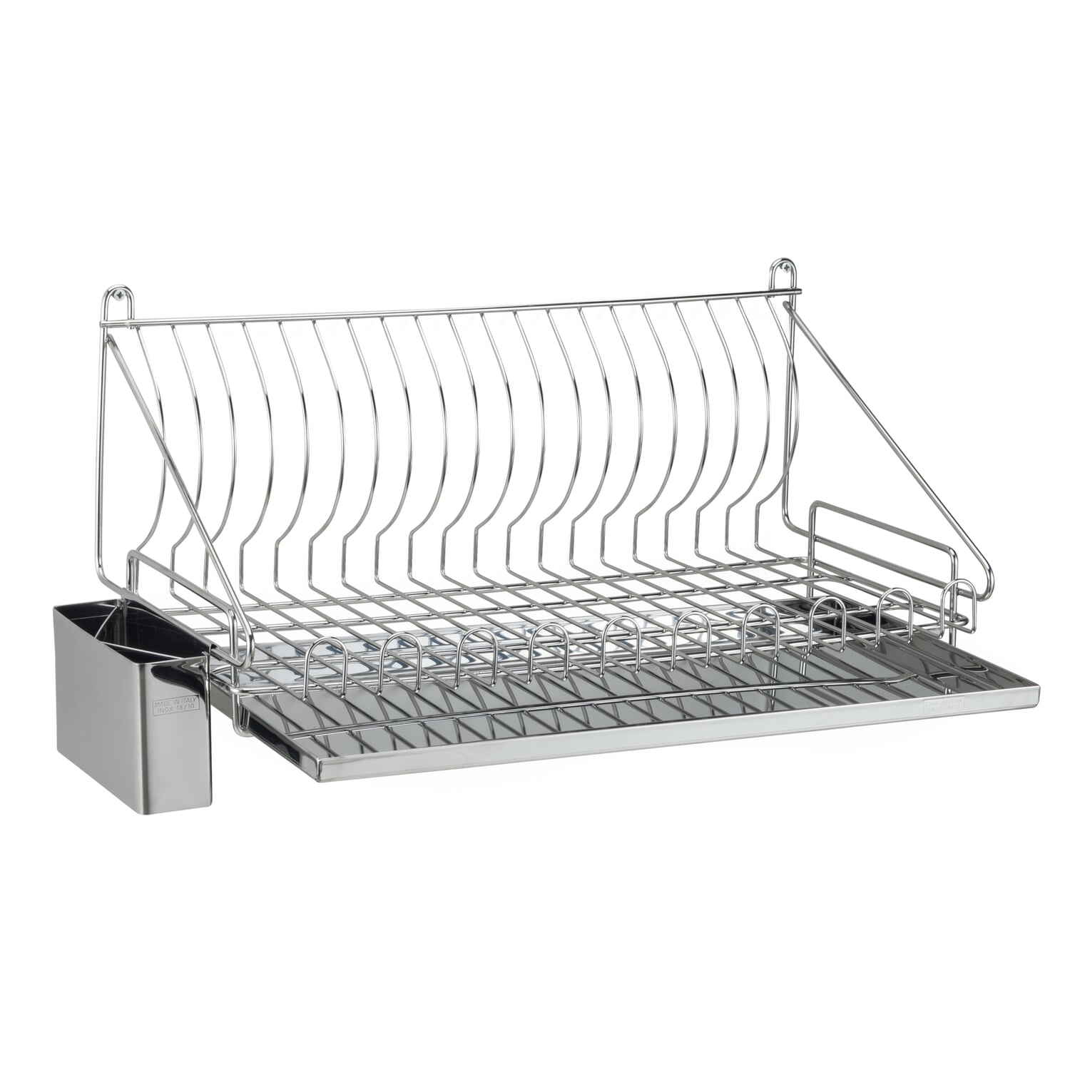 Stainless Steel Draining Rack for Wall Mounting | Manufactum