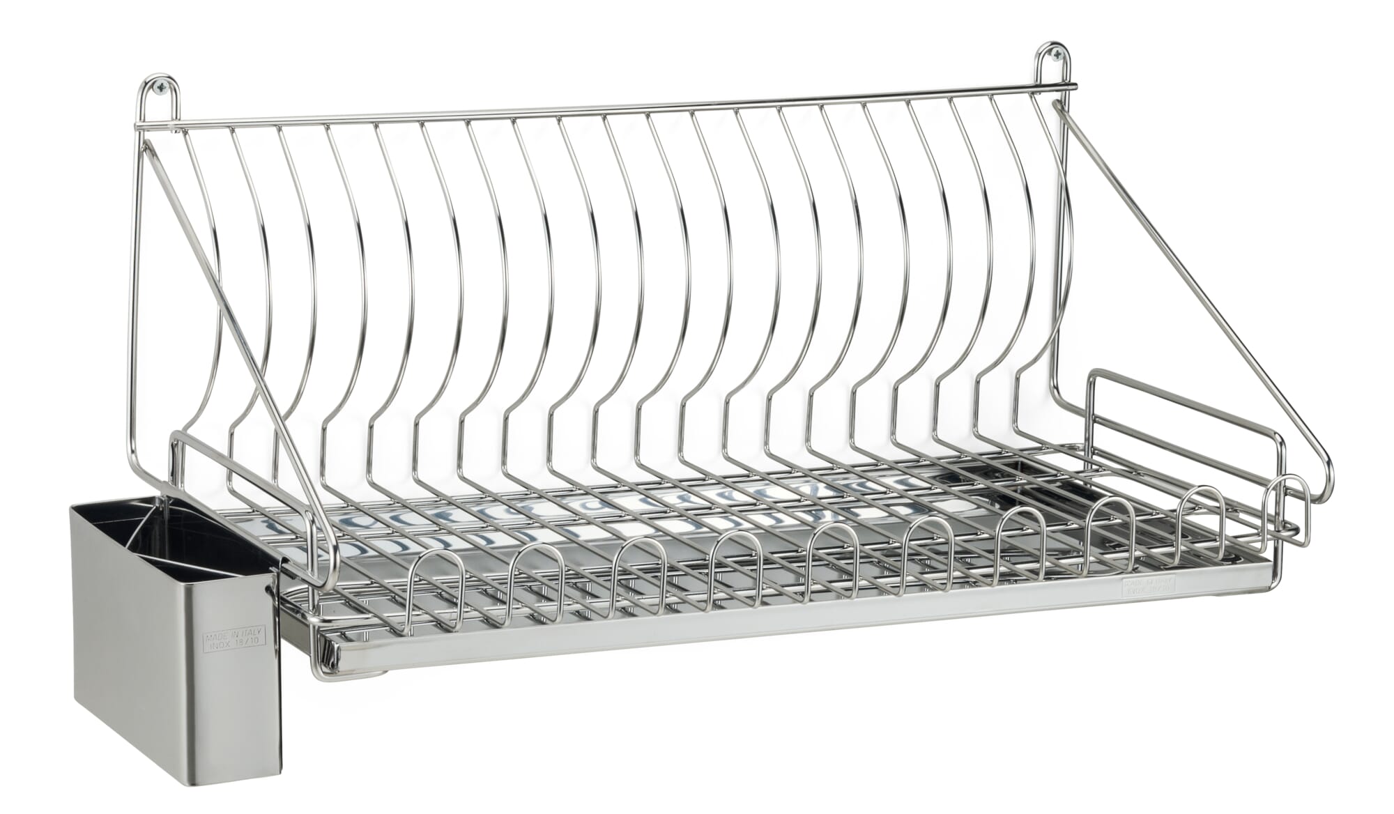 Drainer rack stainless steel wall mounting | Manufactum