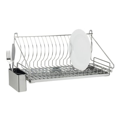 Drainer rack stainless steel wall mounting