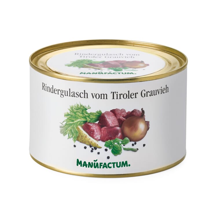 Goulasch de bœuf gris