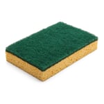 Abrasive sponge cellulose strong