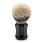 Shaving brush badger hair black Small