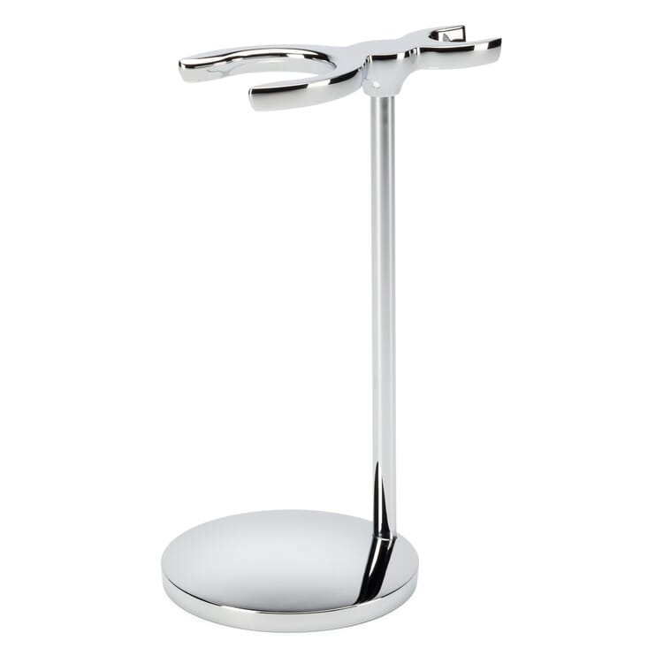 Soporte de afeitado de zinc cromado