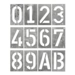 Numero civico Spiekermann Industrial Zincato a caldo 6