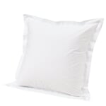 Percale kussensloop Wit 80 × 80 cm