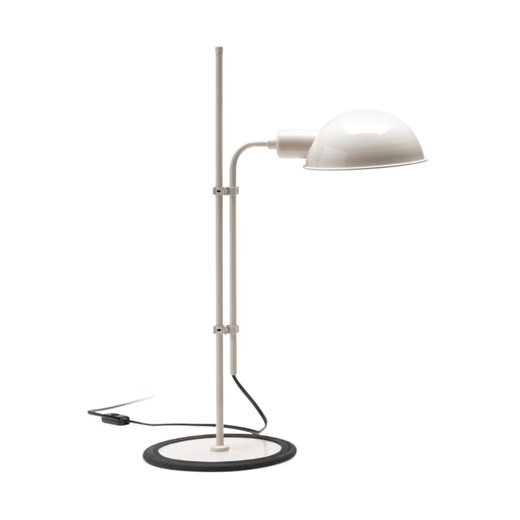 Funiculi table lamp, RAL 9001 Cream white