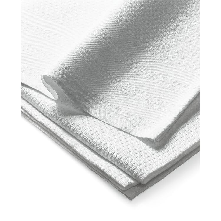 Barleycorn-barberhåndklæde i snoet halvlinned