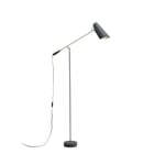 Lampadaire Birdy gris / nickel