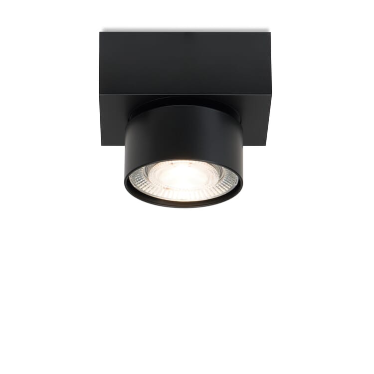 Faretto a superficie Wittenberg, RAL 9005 Nero intenso