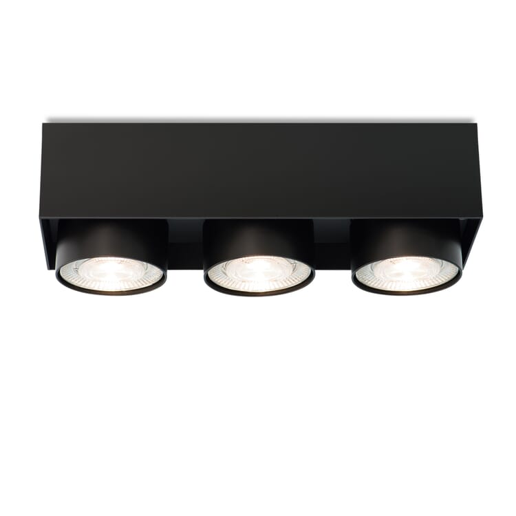 Faretto a superficie Wittenberg, RAL 9005 Nero intenso