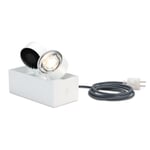 Projecteur sur pied Wittenberg Blanc trafic RAL 9016