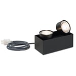 Indoor Ground Spotlight Wittenberg Deep black RAL 9005