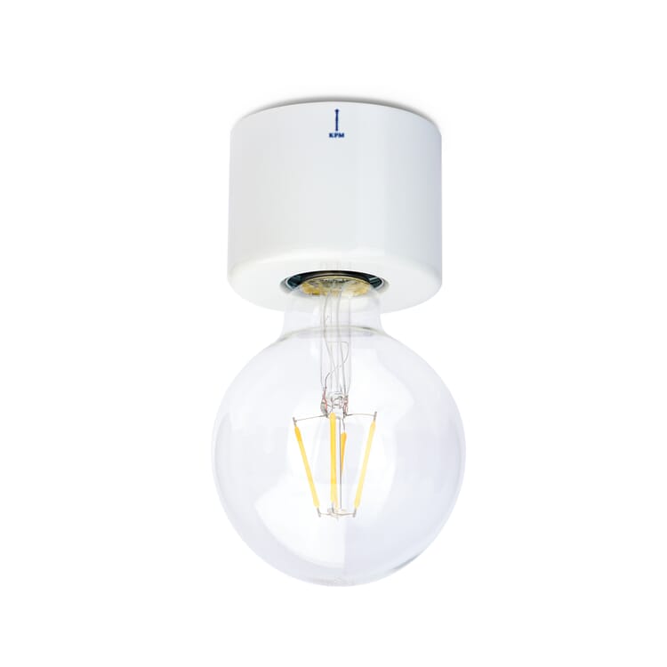 Væg- og loftslampe gryderet KPM