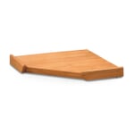 Corner for the Cornice Wreath element 28 Cherrywood-Coloured