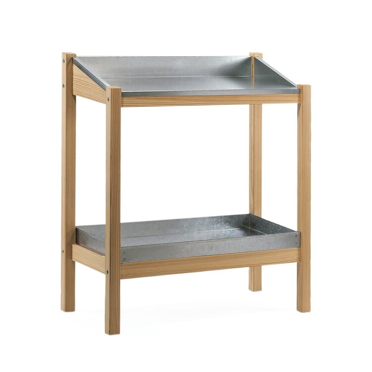 Tavolo da lavoro da giardino Manufactum in legno di larice