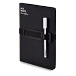 Carnet de notes Not White Noir