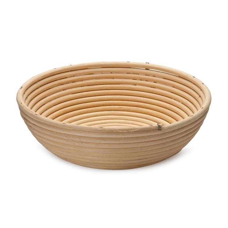 Moule à pain en rotin, Rond (pain de 1 kg)