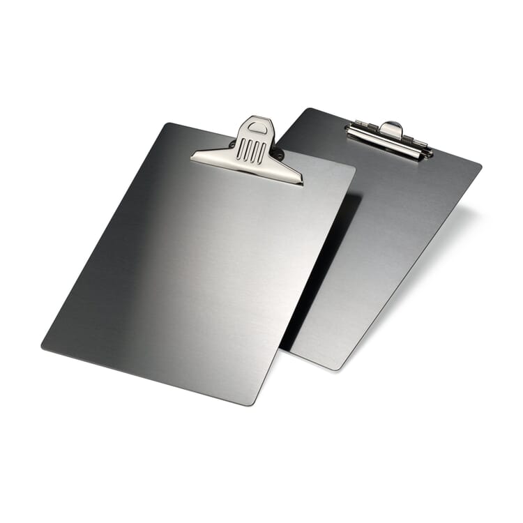 Stainless steel clipboard, Small clamp