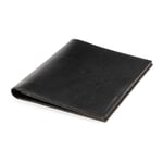 Conference and project folder cowhide leather A5 Black