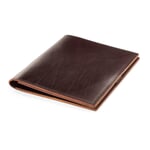 Conference and project folder cowhide leather A5 Brown
