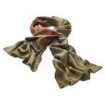 Eribé Women’s Woven Scarf Green Tones