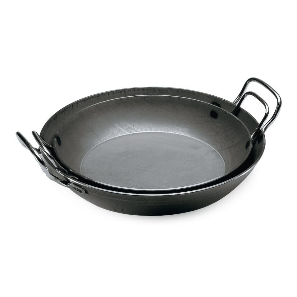 de Buyer Iron pan with handles, Large