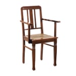 Old Nikolai School Armchair Wickerwork
