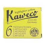 Cartucce d'inchiostro per pennarelli Kaweco giallo neon