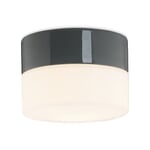 Wall and ceiling lamp cylinder LED Four Gray / Matte