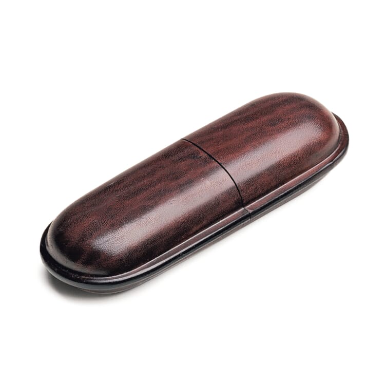 Funda de gafas de piel de vacuno, Estrecho