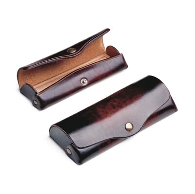 Your Handwriting Personalised Glasses Case Soft Leather 