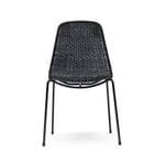 Chaise Basket Noir / Gris foncé